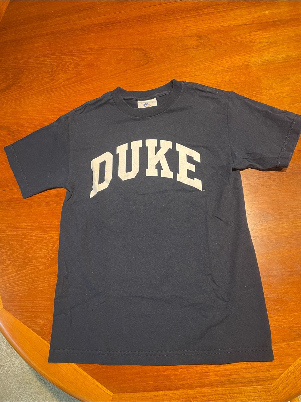 Duke vintage navy tee shirt Small